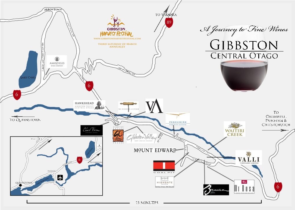 Gibbston-Wine-Map.Pdf