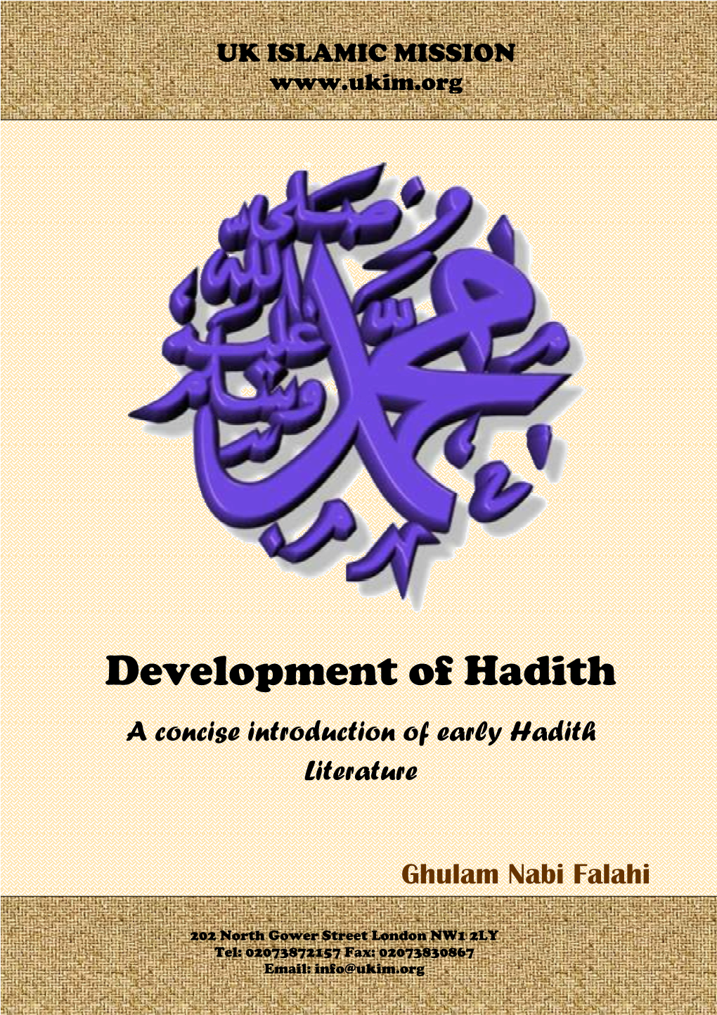Development of Hadith Literature