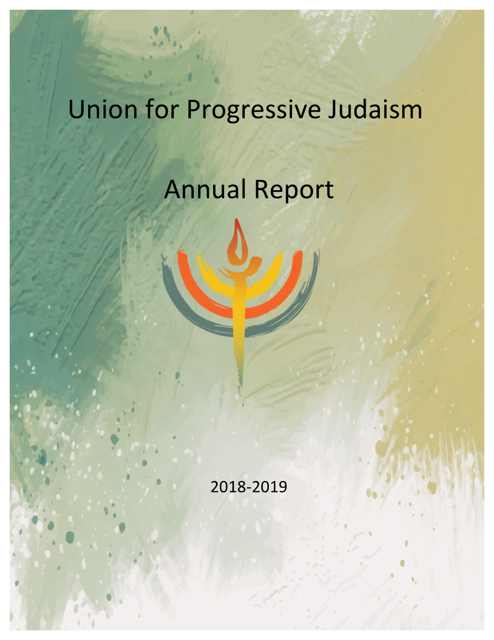 Union for Progressive Judaism Annual Report