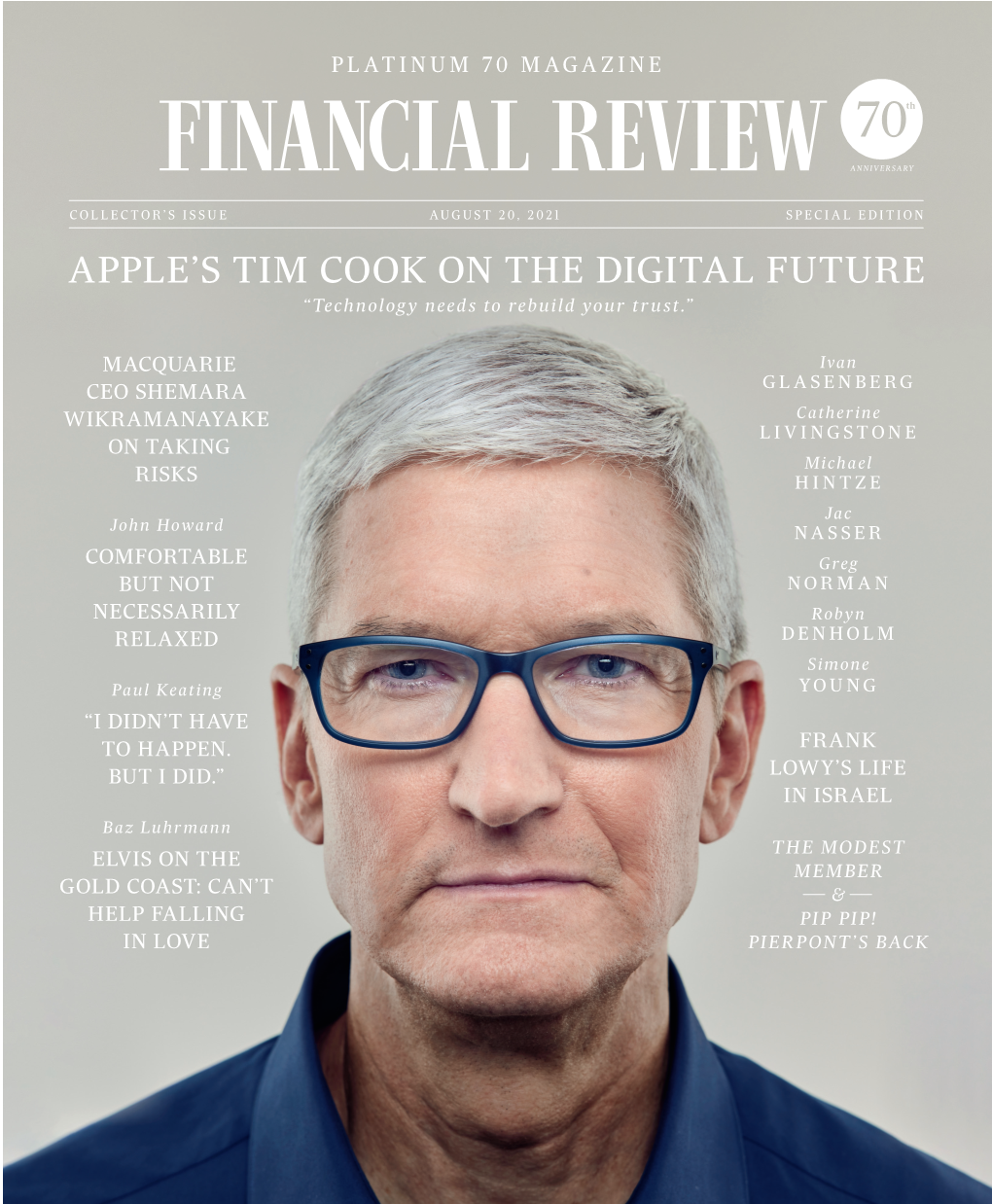 Apple's Tim Cook on the Digital Future