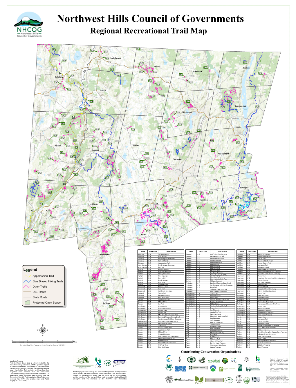 Regional Recreational Trail Map