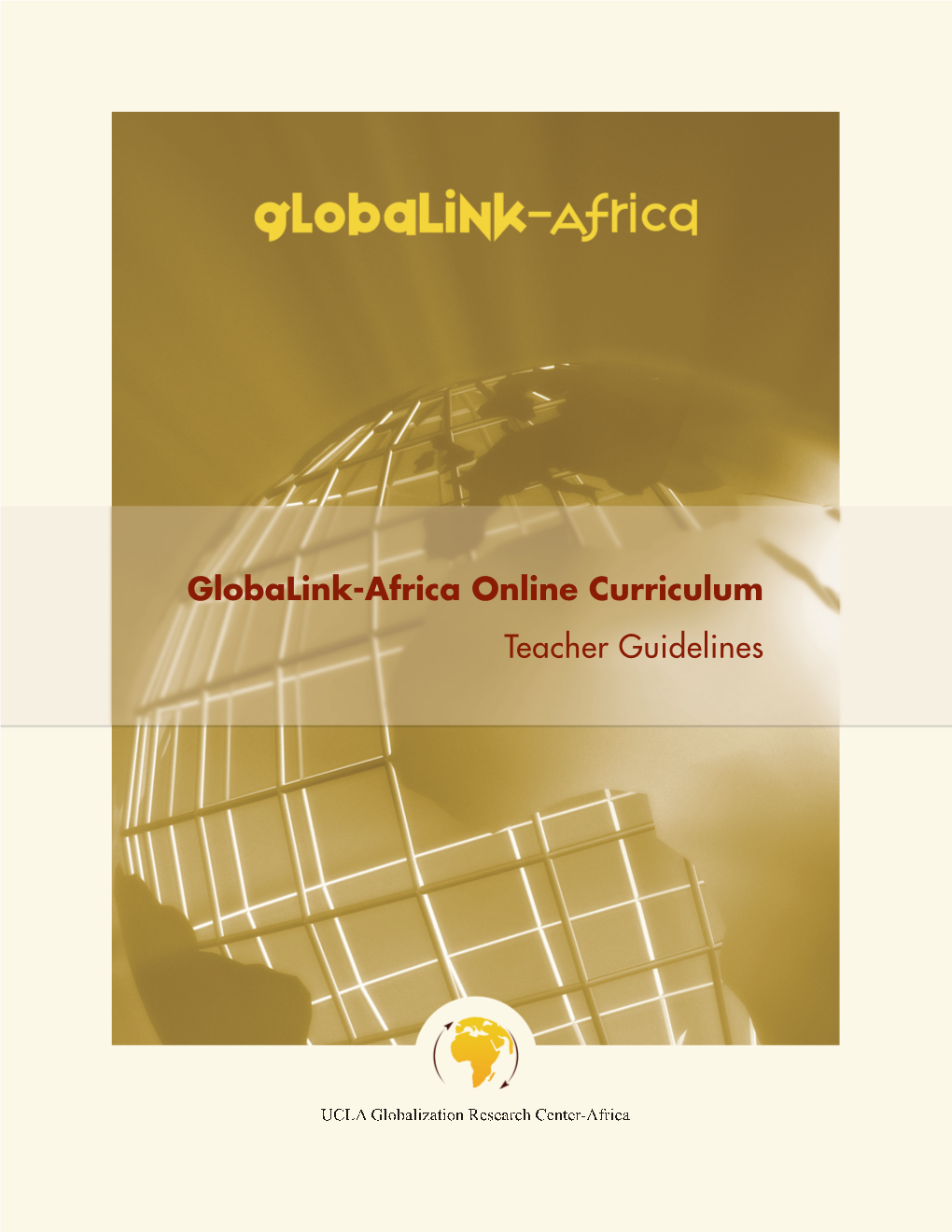 Globalink-Africa Online Curriculum Teacher Guidelines