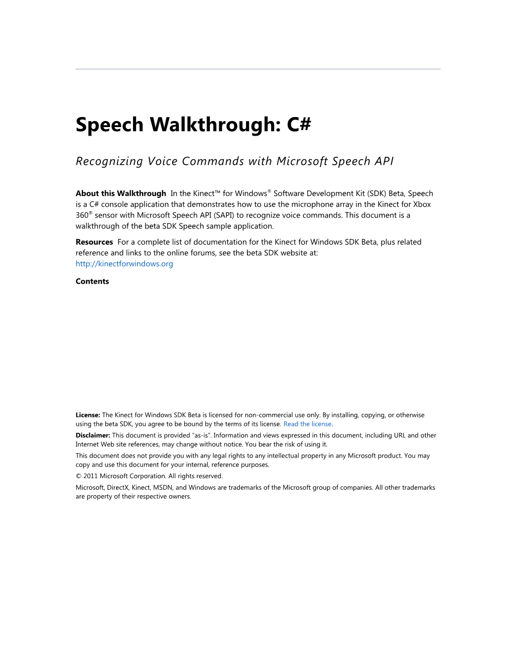 Recognizing Voice Commands with Microsoft Speech API