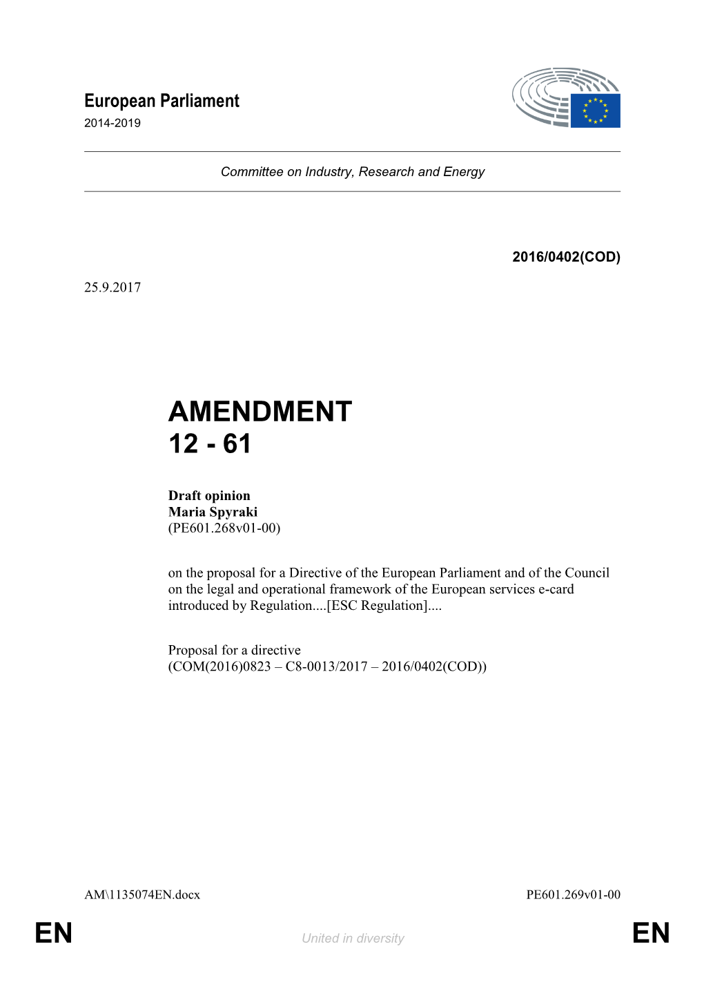 En En Amendment