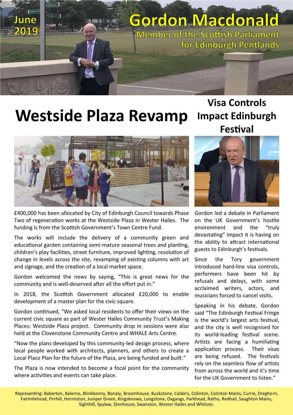 Westside Plaza Revamp Impact Edinburgh Festival