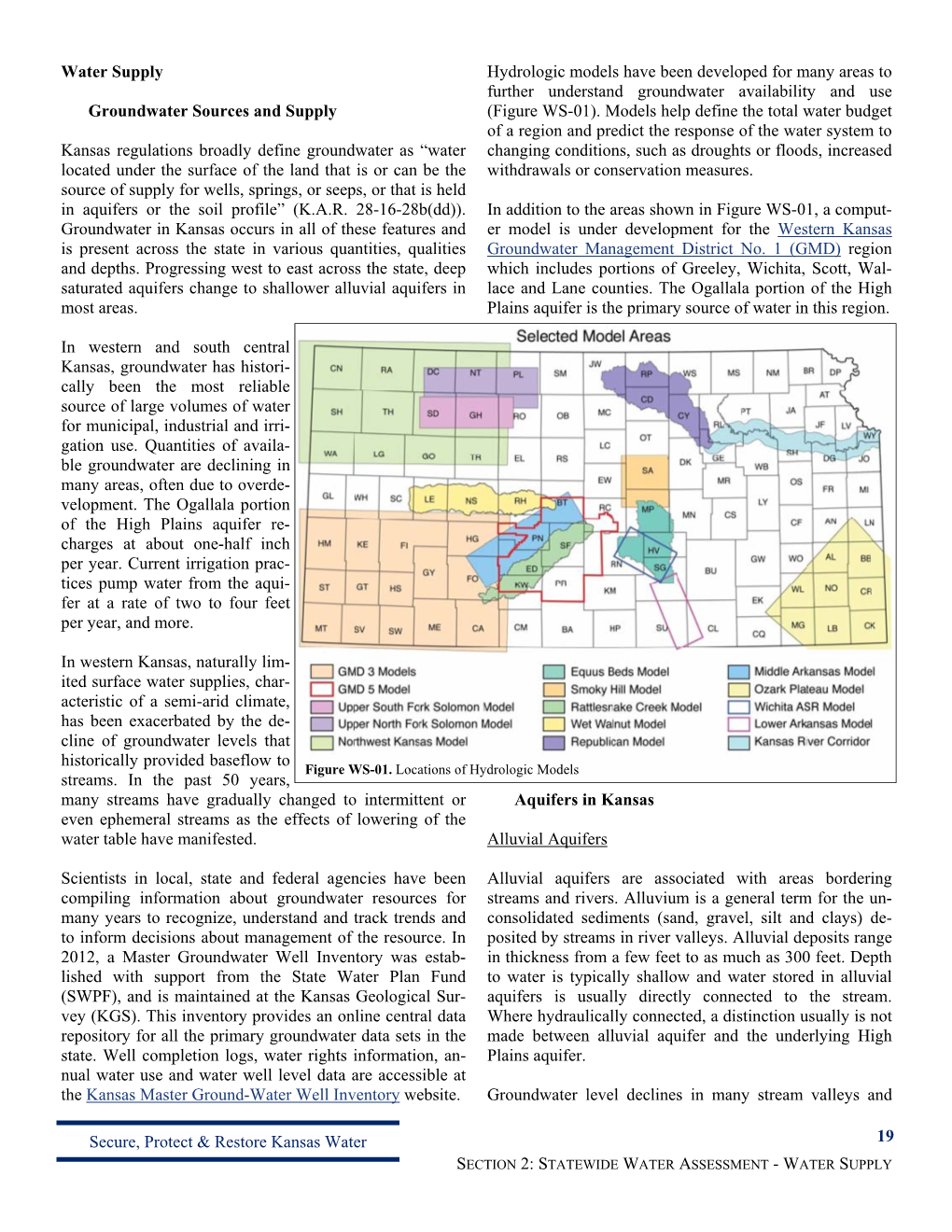 Groundwater Sources and Supply (Figure WS-01)