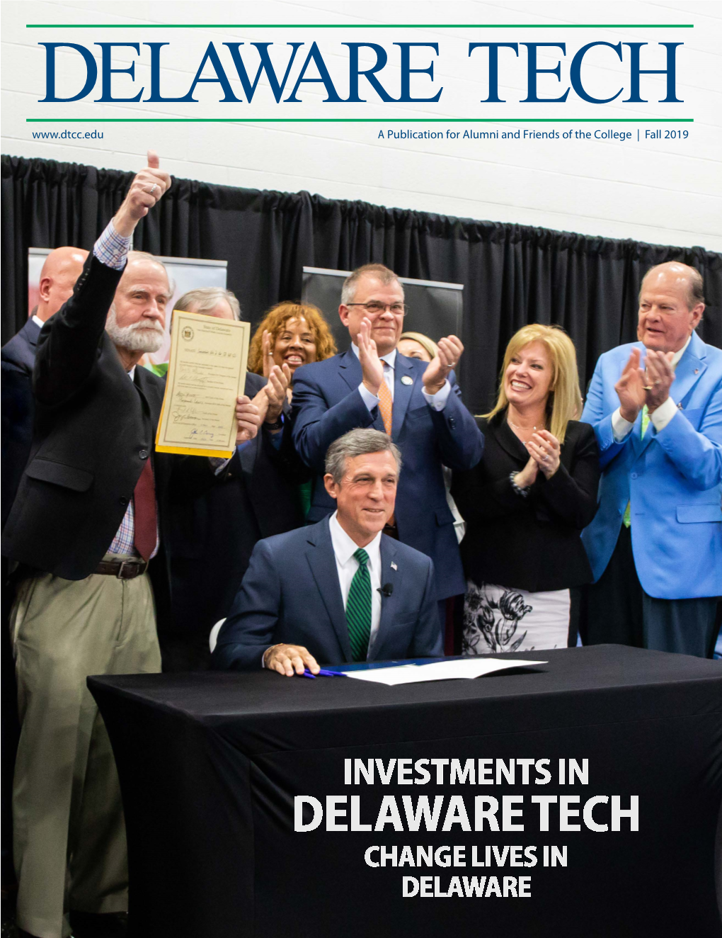 Delaware Tech Magazine Message from the President