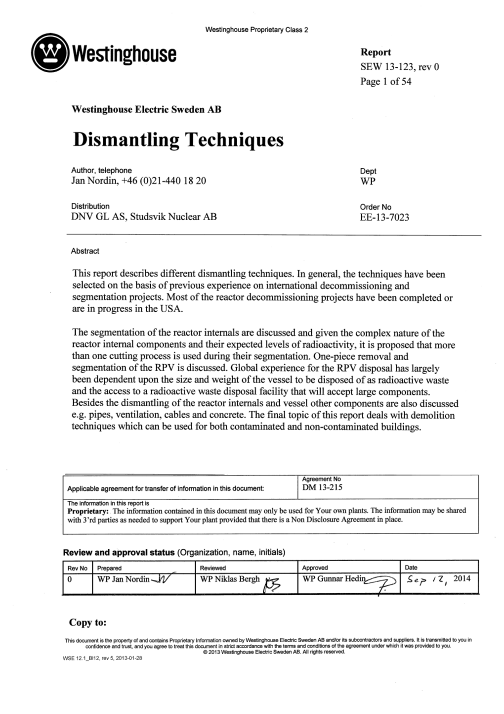 Rapport Eng NSBU, 2010-10-14