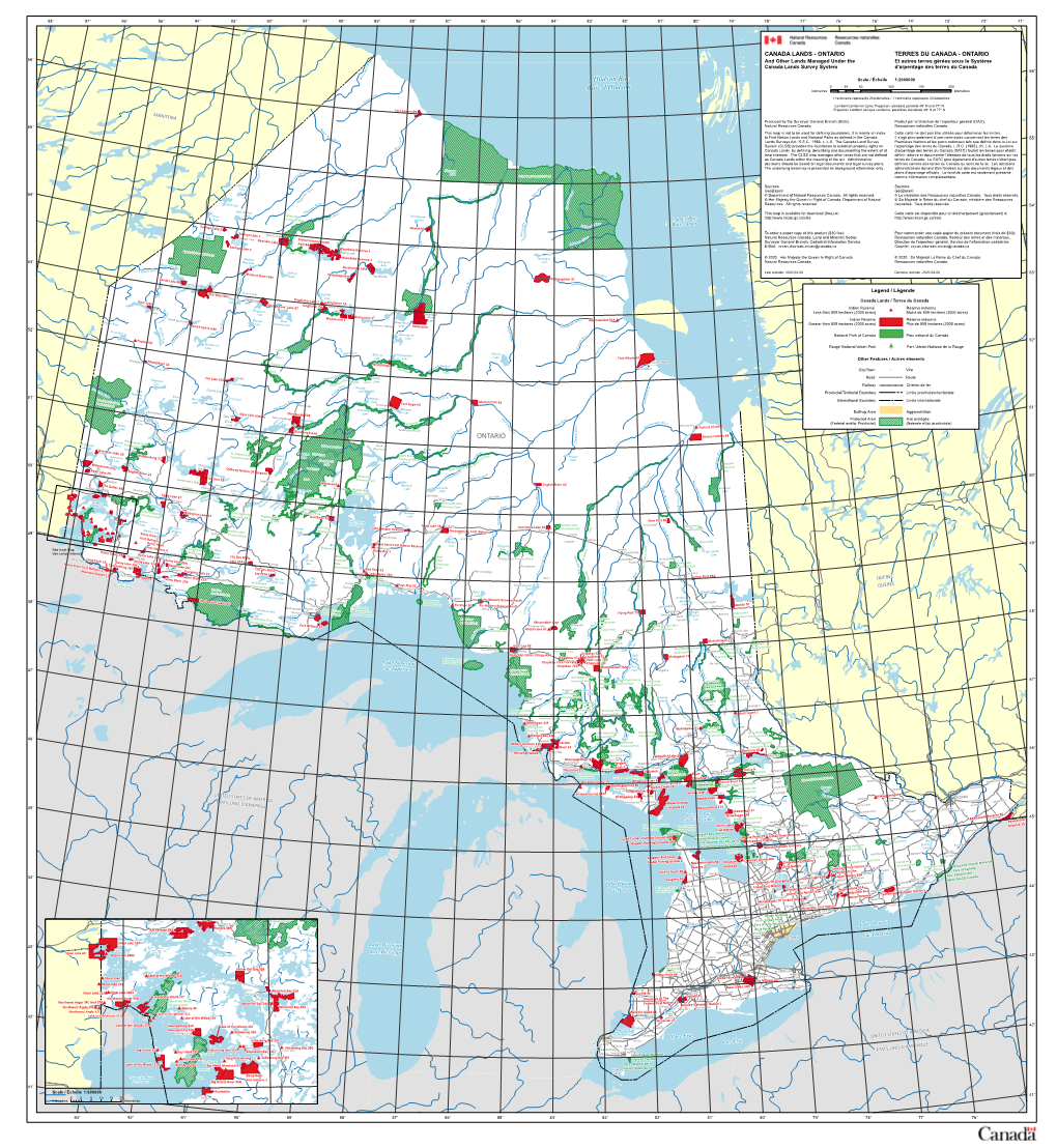 Ontario / Terres Du Canada