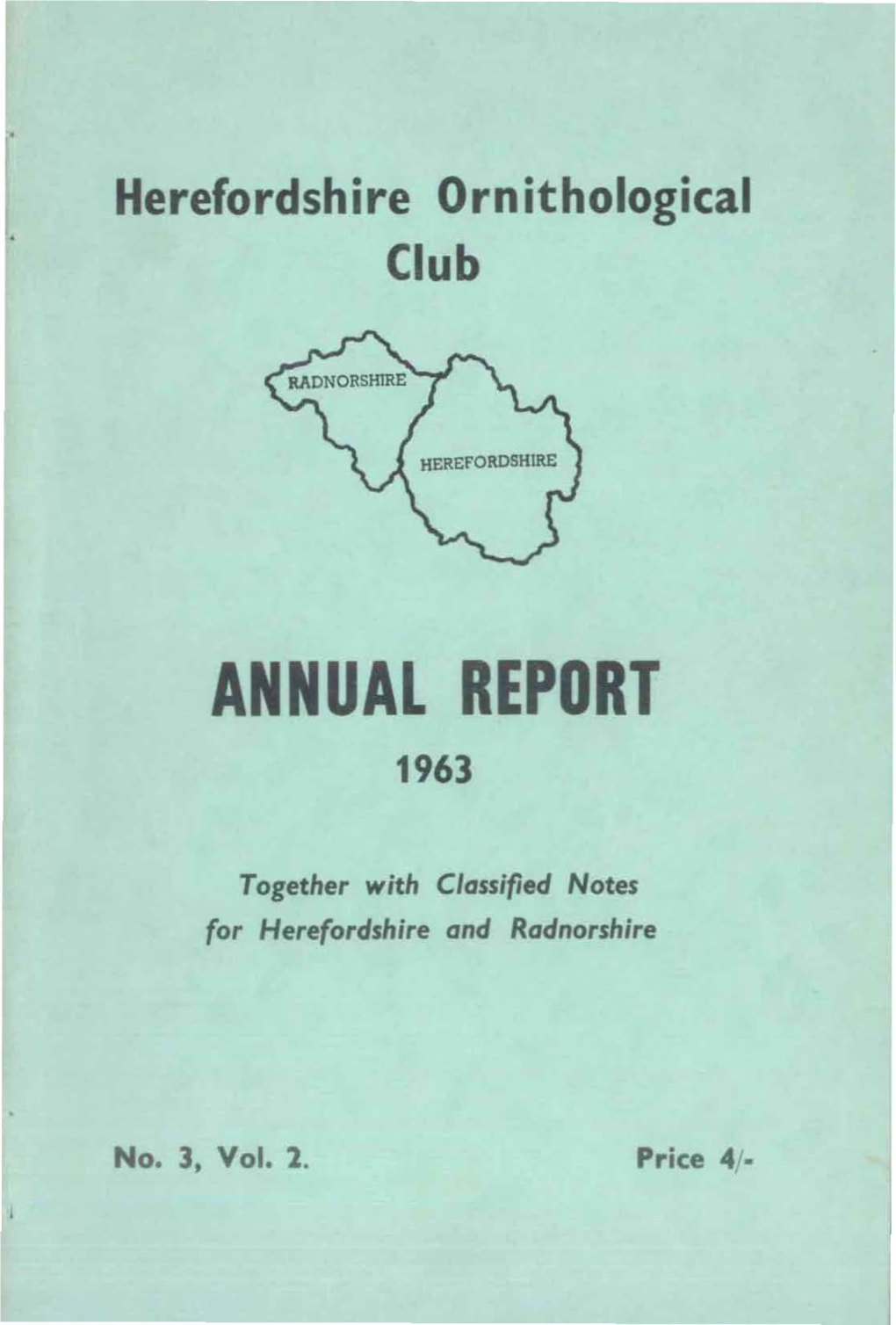 Annual Report 1963