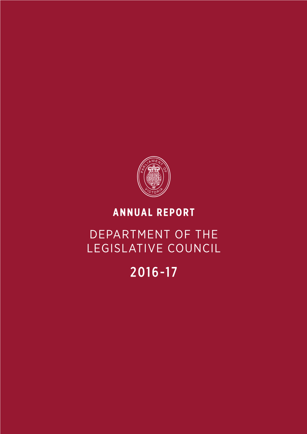 Legislative Council 2016‑17