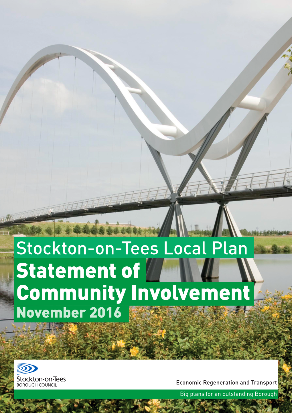 Stockton-On-Tees Local Plan Statement of Community Involvement November 2016