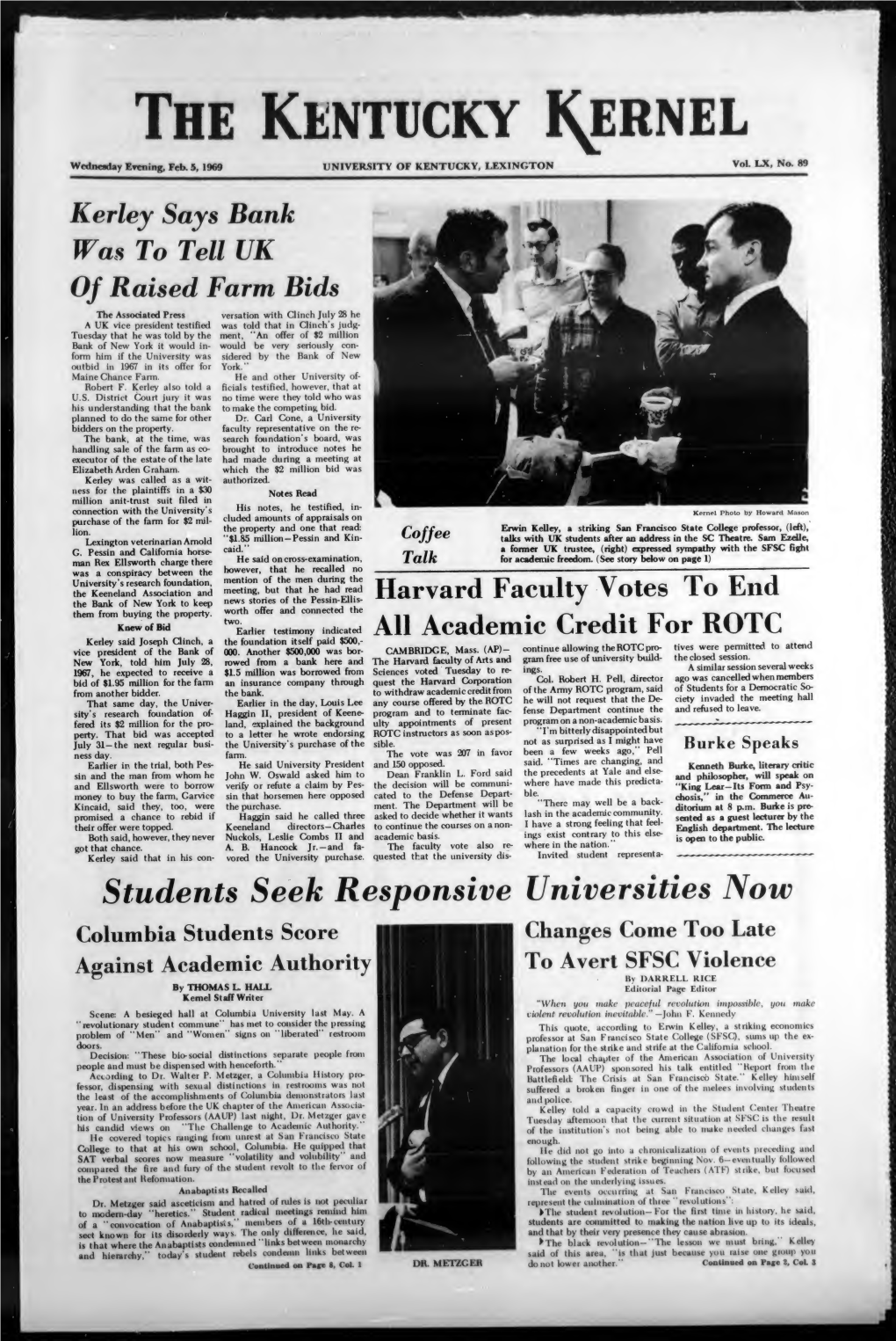 The Kentucky Kernel: 1969-02-05