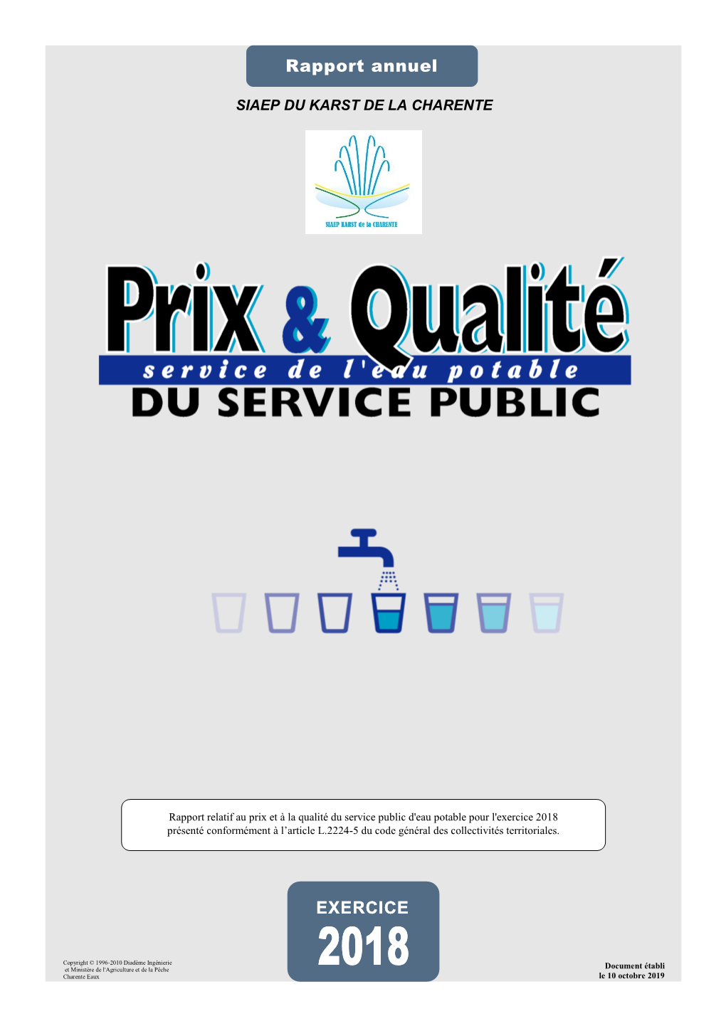 Rapport Sur Le Prix Et La Qualité Du Service