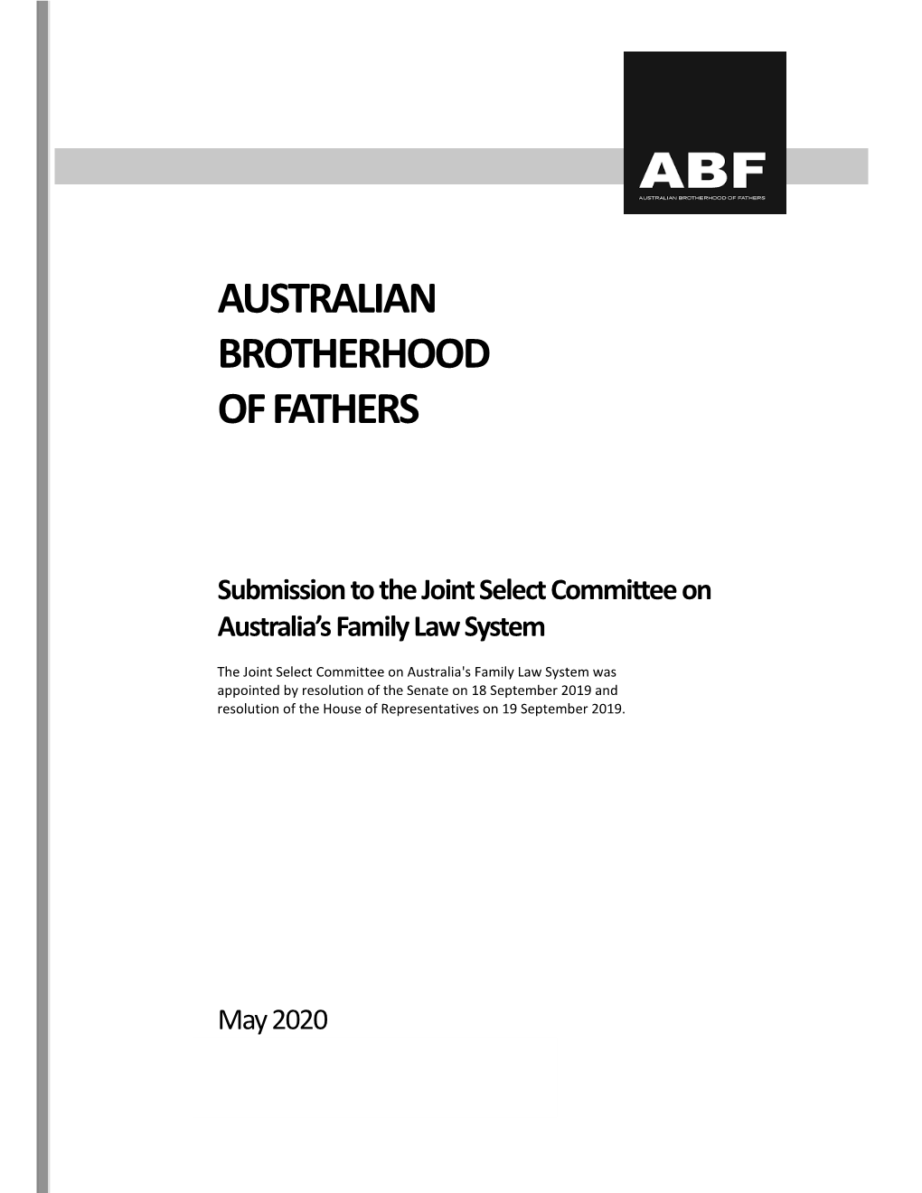 Australian Brotherhood of Fathers