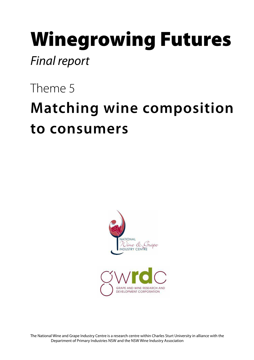 Winegrowing Futures Final Report