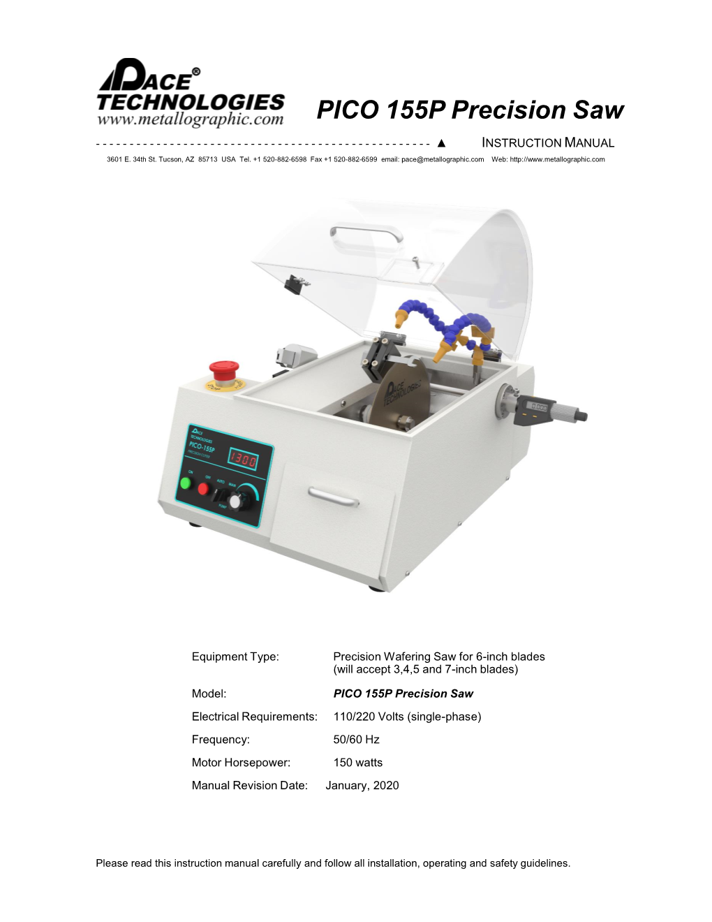 PICO 155P Precision Saw