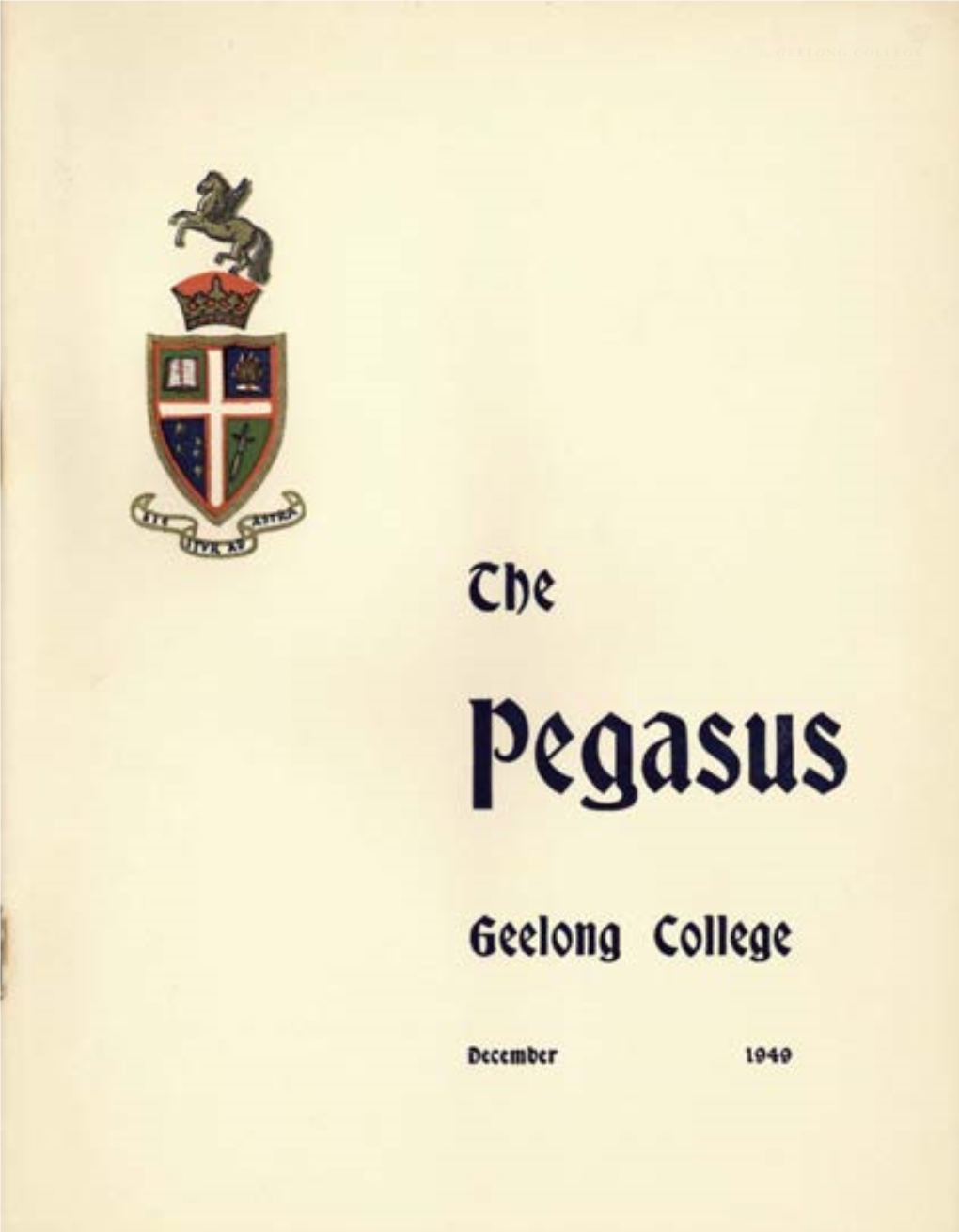 Pegasus December 1949