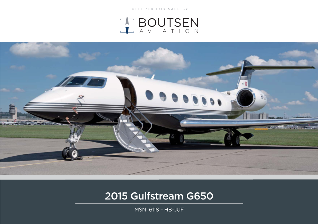 2015 Gulfstream G650