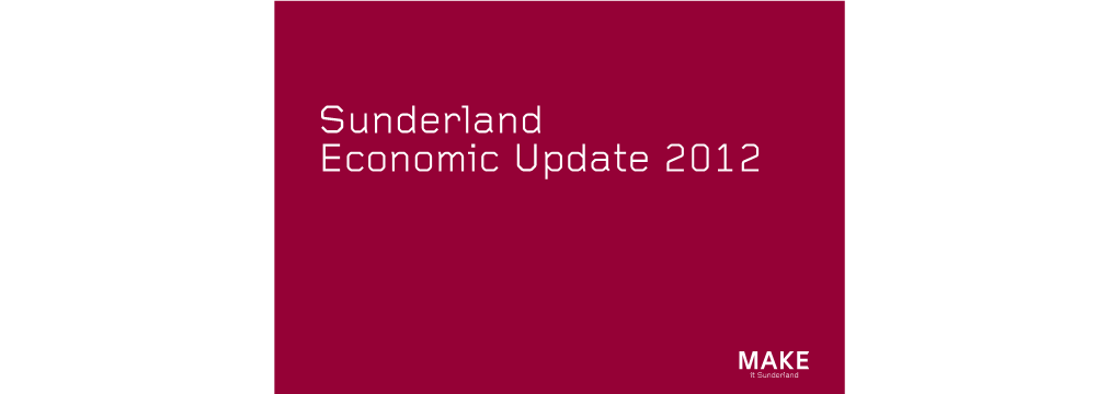 Oce19462 Sunderland Economic Update