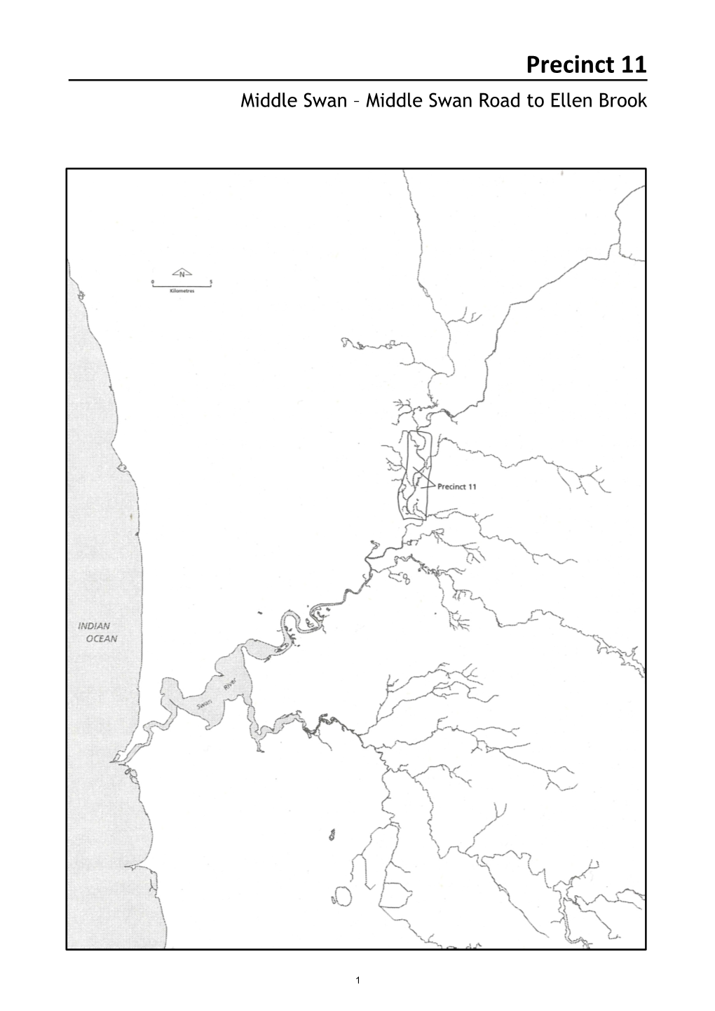 Precinct 11 Middle Swan – Middle Swan Road to Ellen Brook