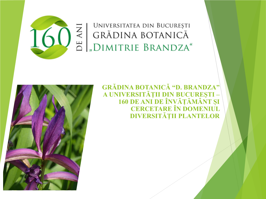 Grădina Botanică “D