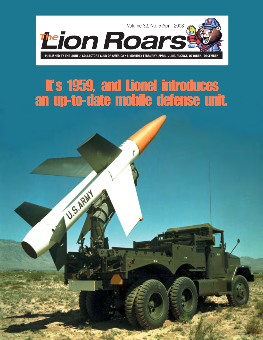 It's 1959, and Lionel Introduces an Up-To-Date Mobile Defense Unit