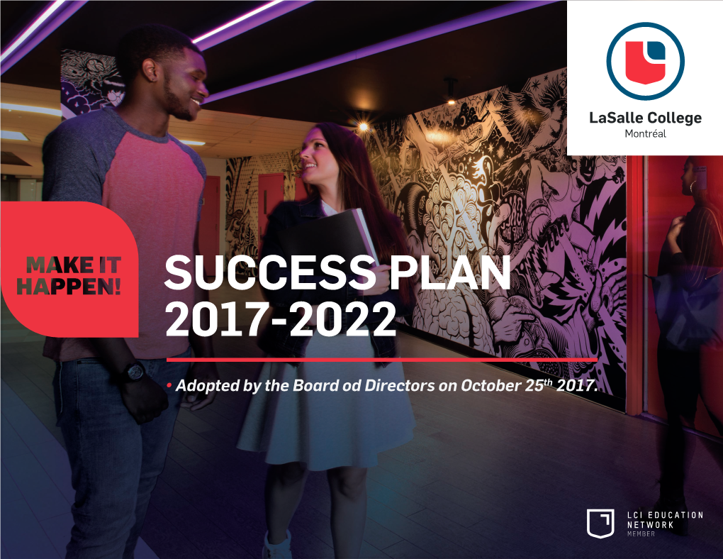 Success Plan 2017-2022