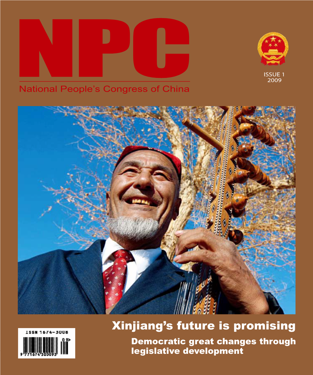 ISSUE 1 2009 Npcnational People’S Congress of China