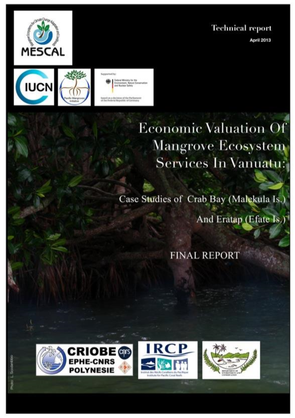 Economic Valuation of Mangrove Ecosystems