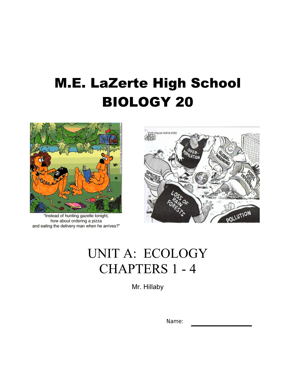 M.E. Lazerte High School