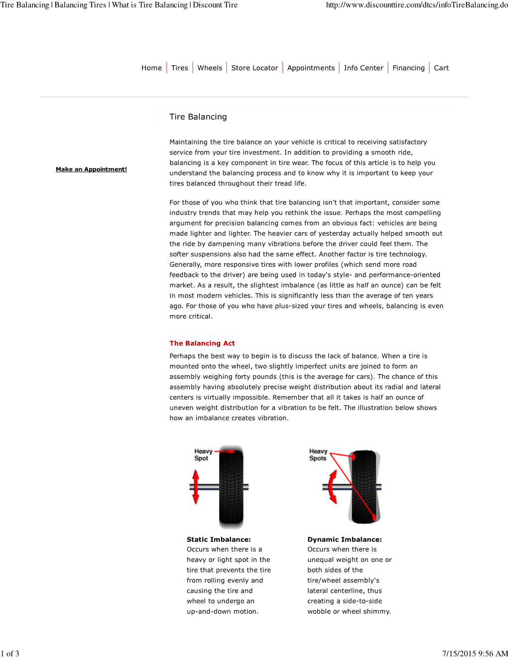 Tire Balancing | Balancing Tires | What Is Tire Balancing | Discount Tire