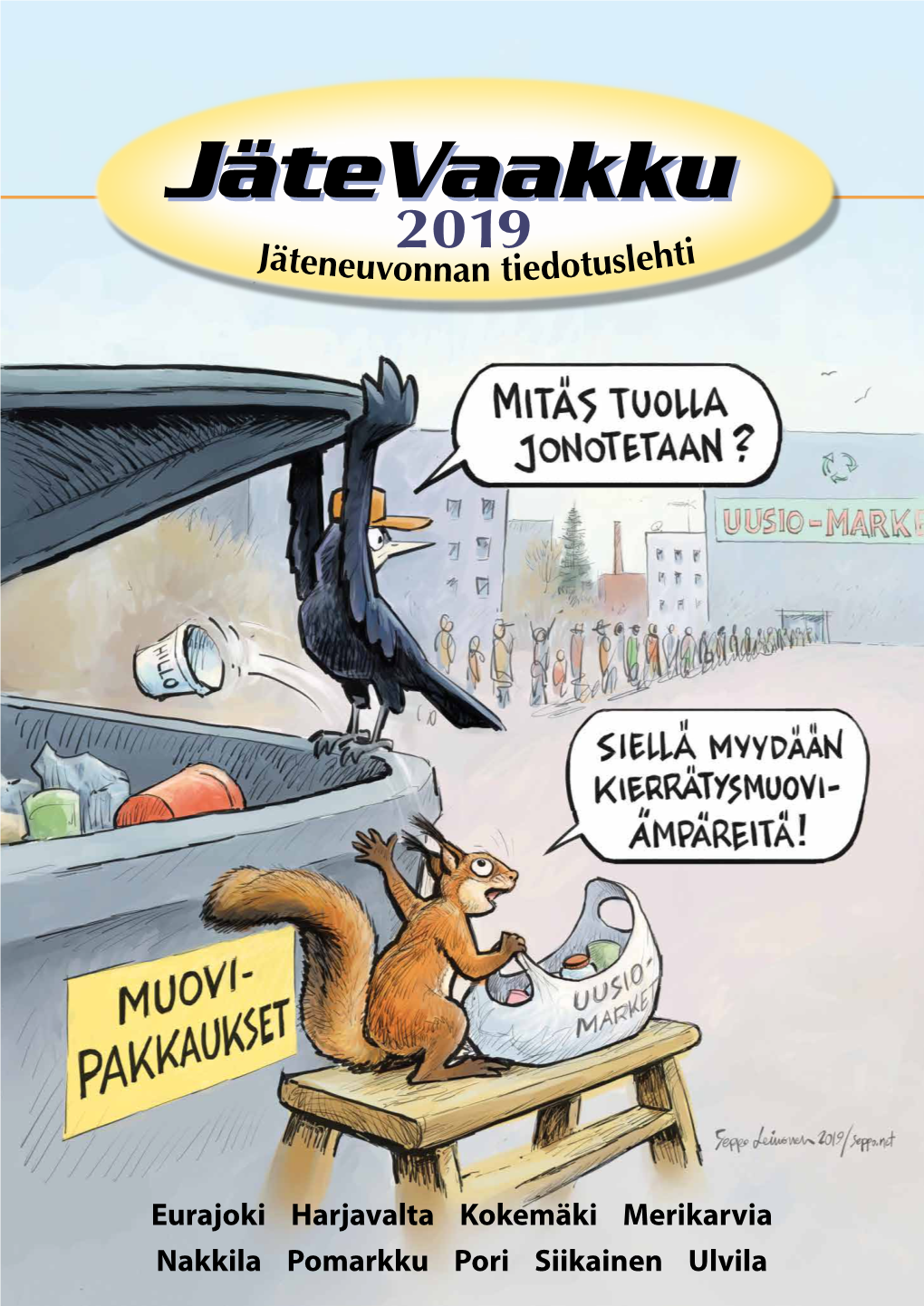 Jätevaakku 2019 Jäteneuvonnan Tiedotuslehti