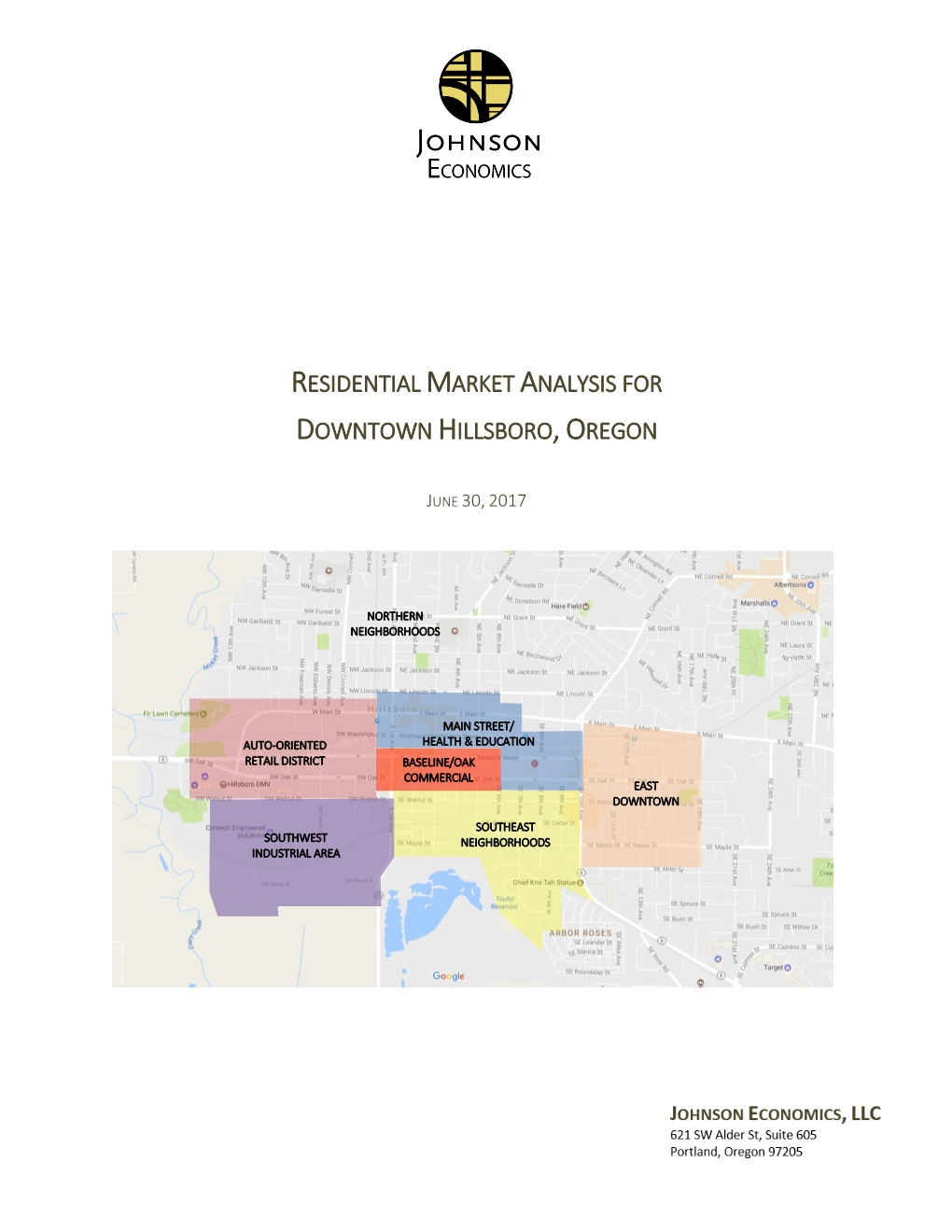 Residential Market Analysis for Downtown Hillsboro,Oregon
