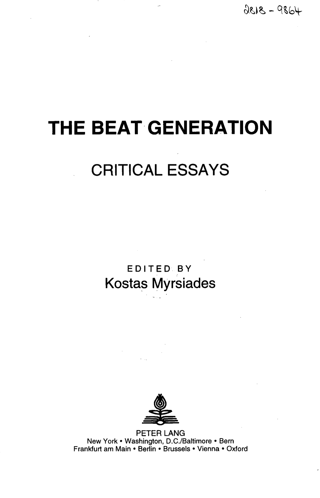 The Beat Generation