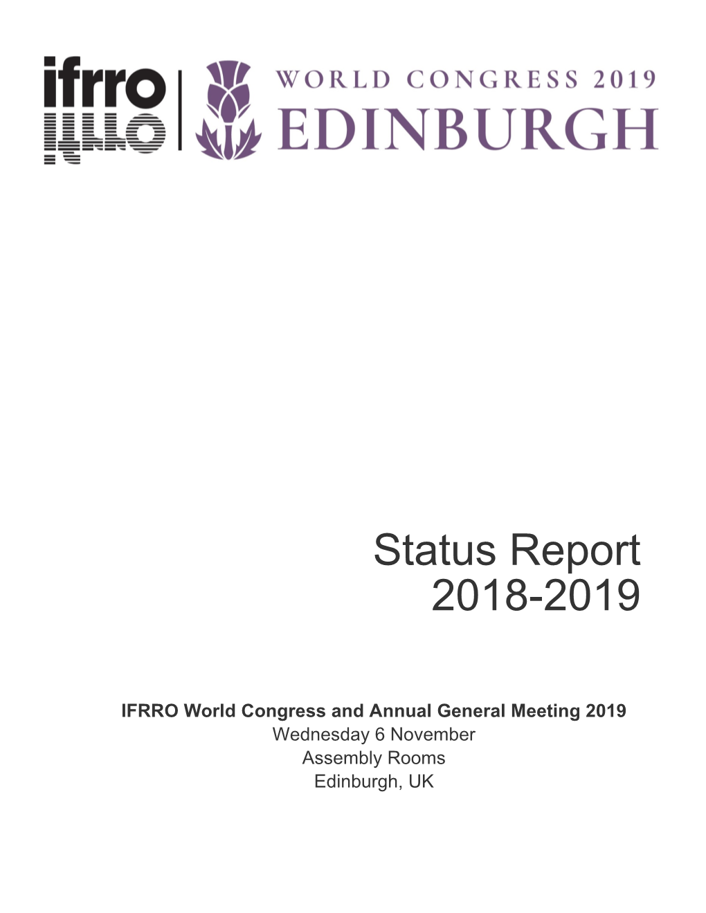 Status Report 2018-2019