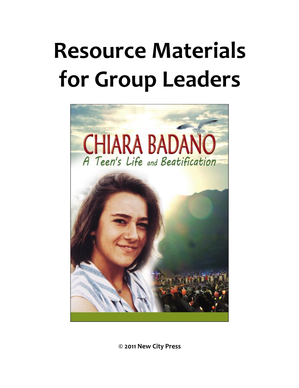 Resource Materials for Group Leaders
