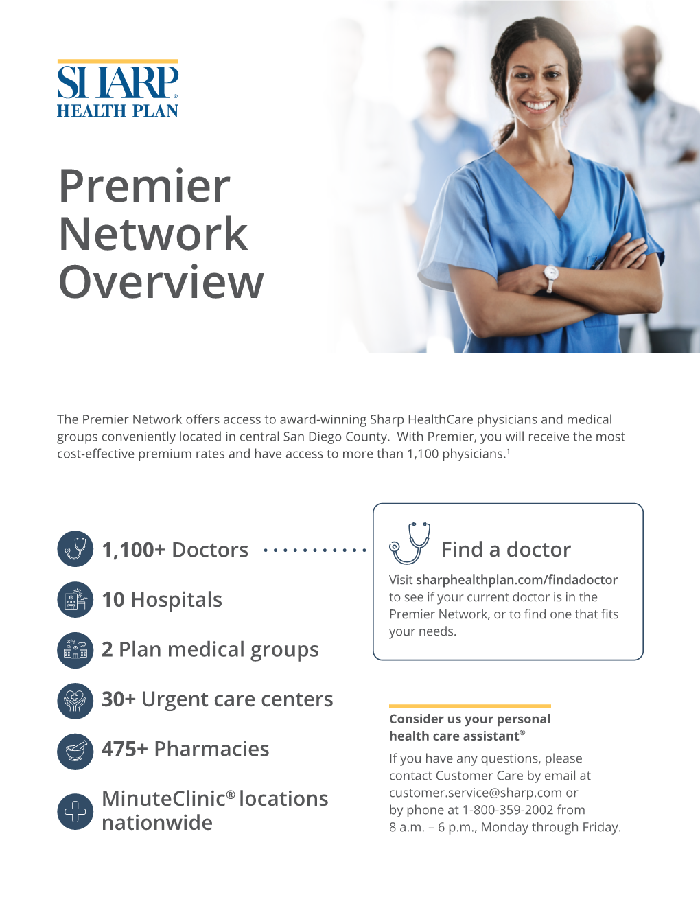 Sharp Health Plan Premier Network Overview 2021