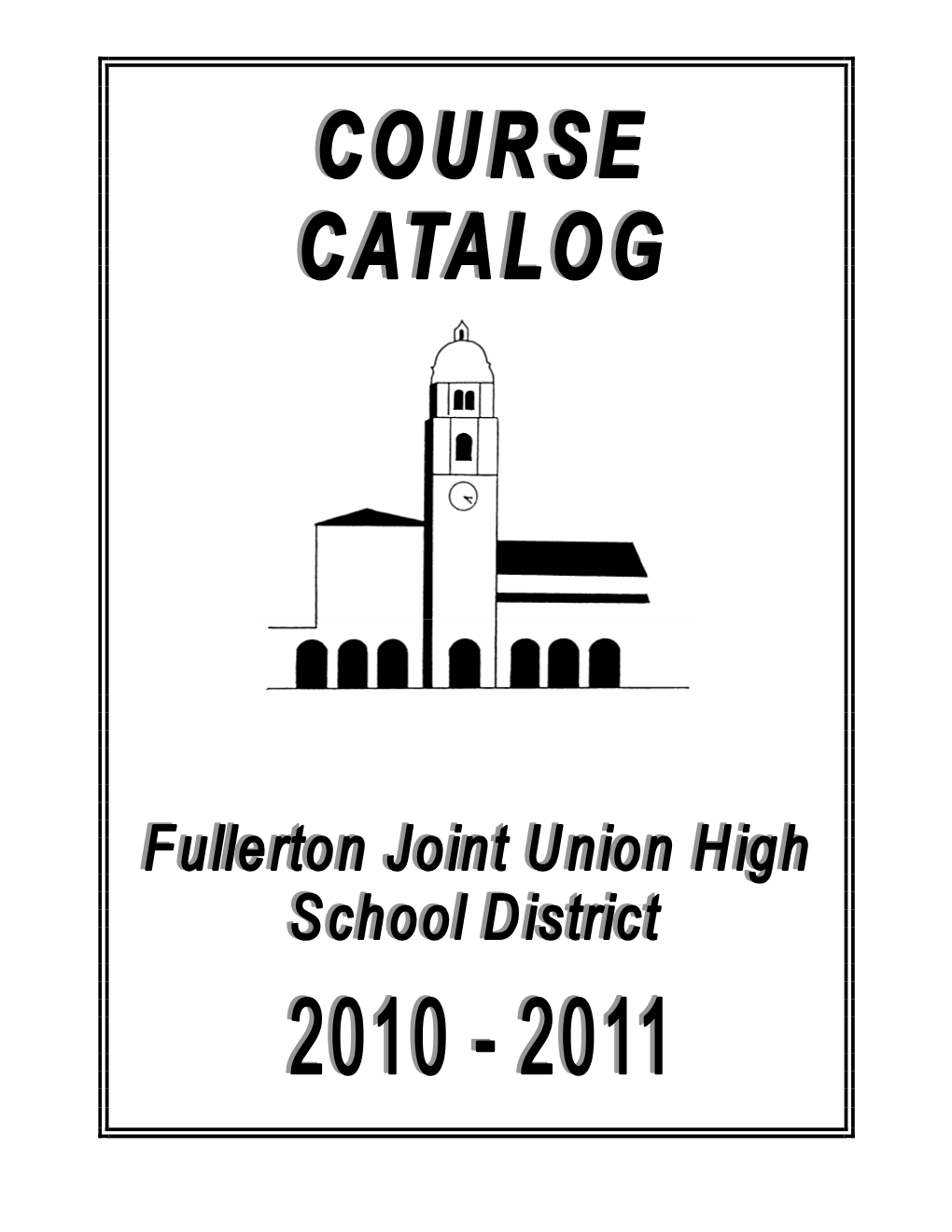 2010-2011 Catalog