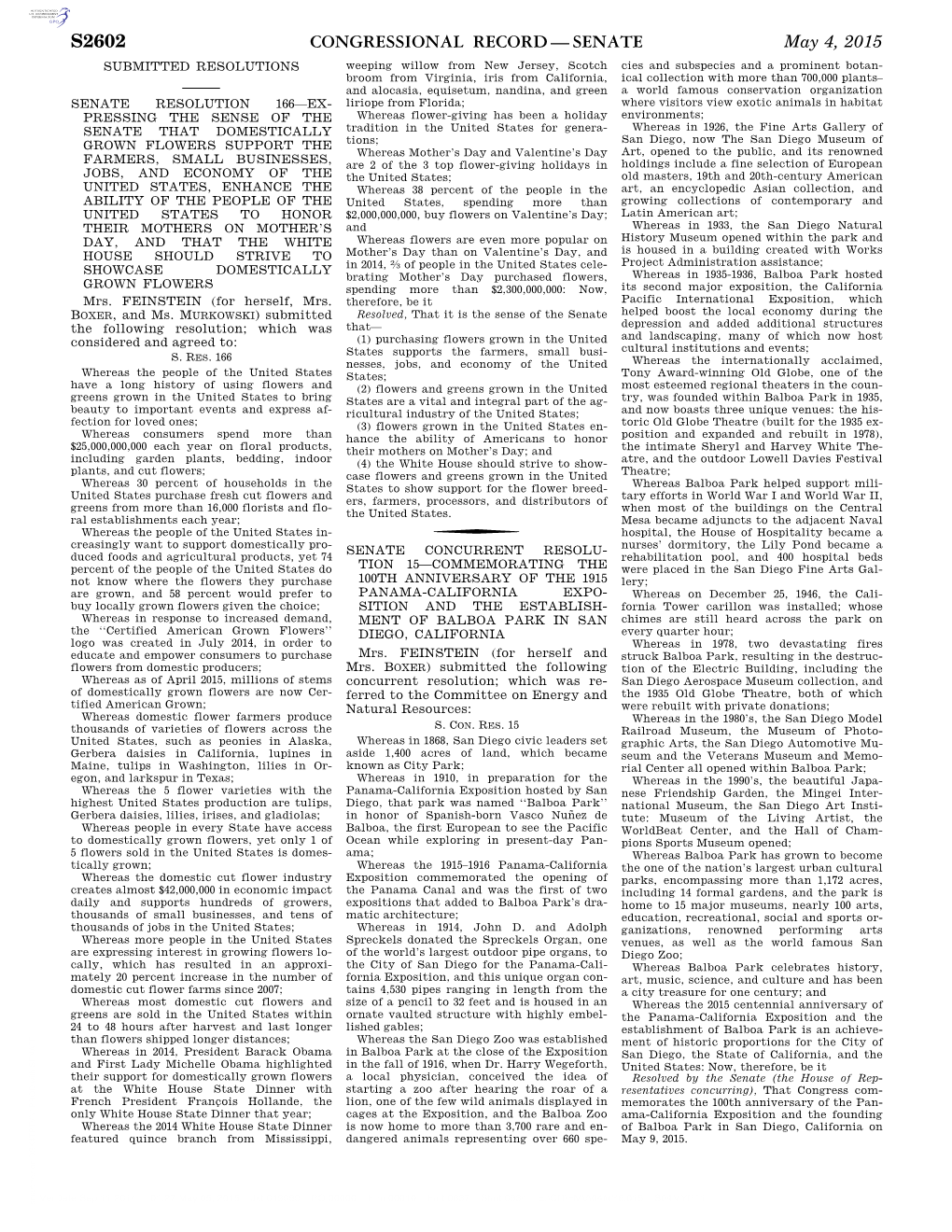 Congressional Record—Senate S2602