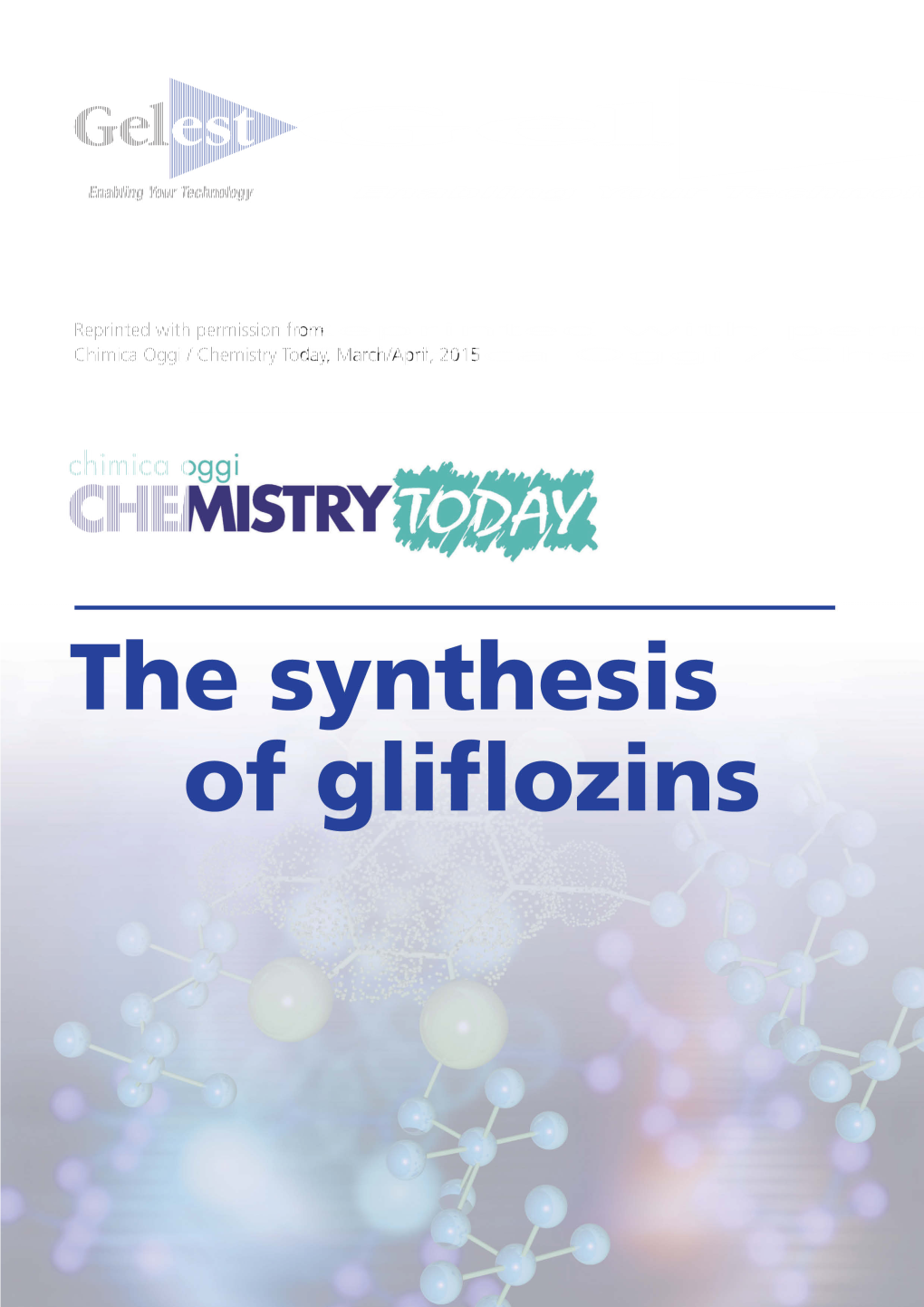 The Synthesis of Gliflozins