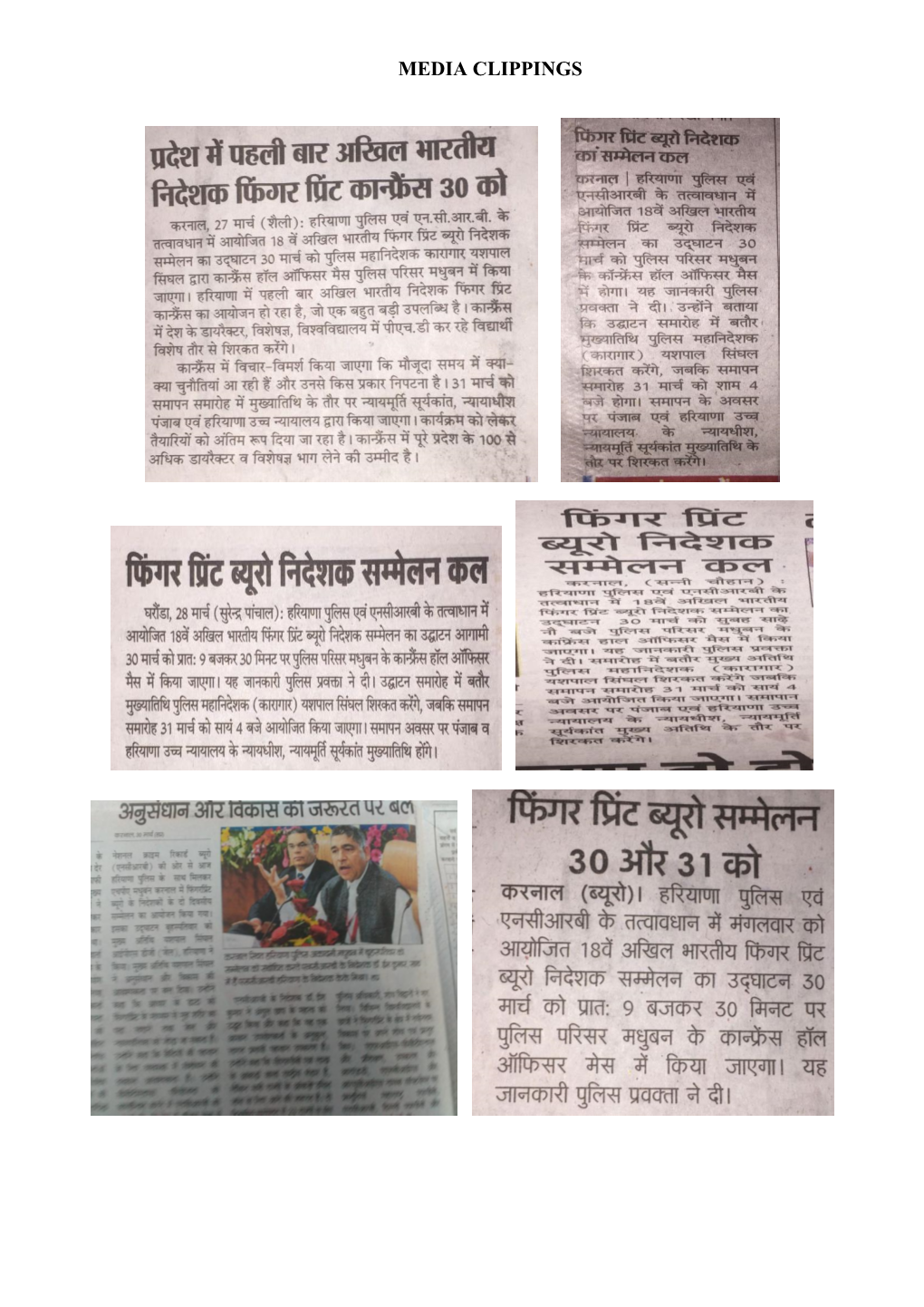 Media Clippings