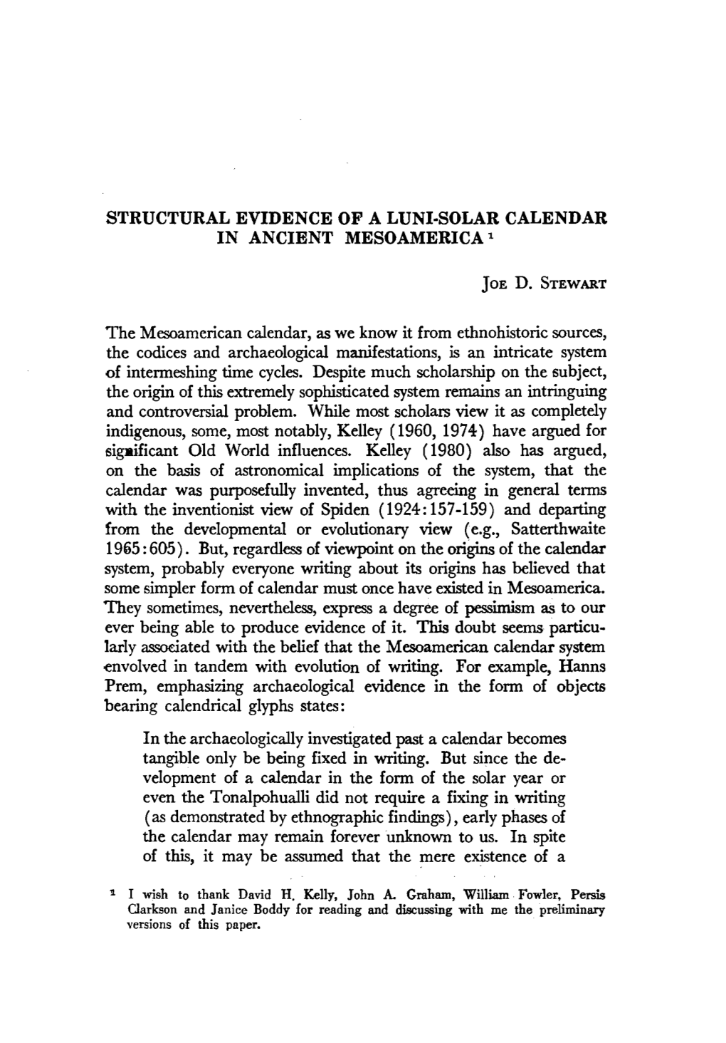 Structural Evidence of a Luni-Solar Calendar in Ancient Mesoamerica 1