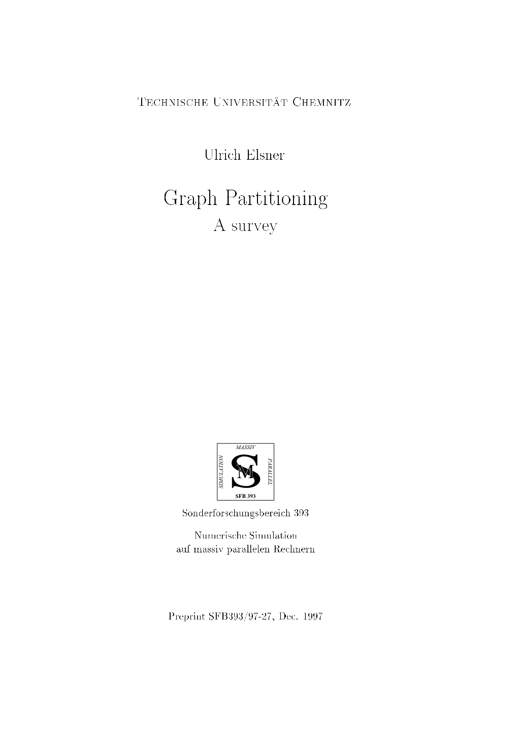 Graph Partitioning