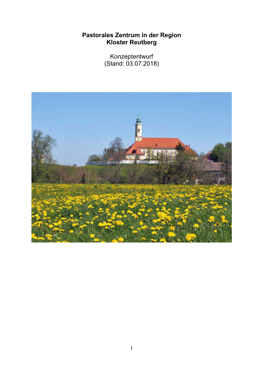 Pastorales Zentrum in Der Region Kloster Reutberg