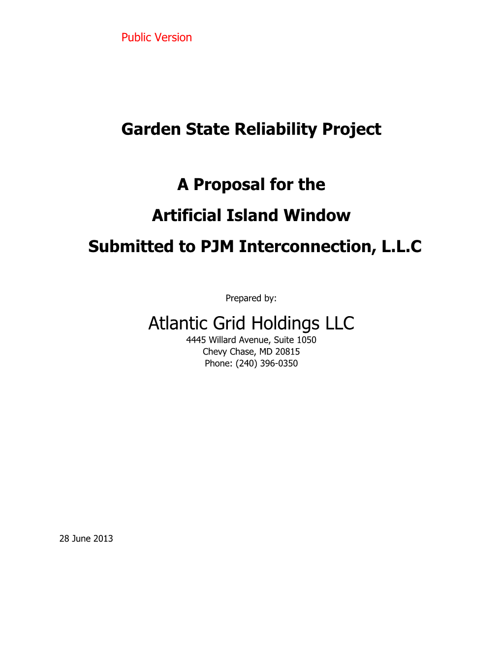 Atlantic Wind Connection Project and the New Jersey Energy Link (NJEL)