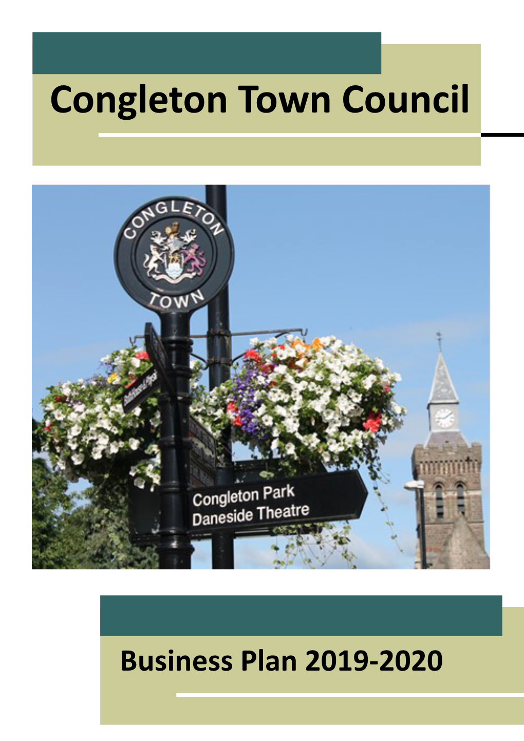 Congleton Town Profile: West Ward Data Provided by Cheshire East Council