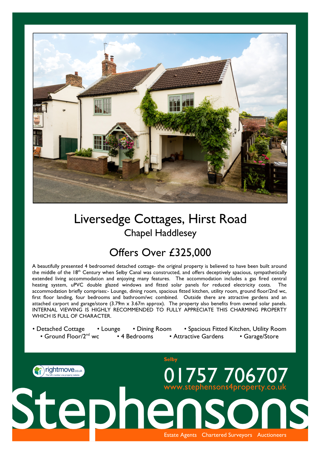 Liversedge Cottages, Hirst Road