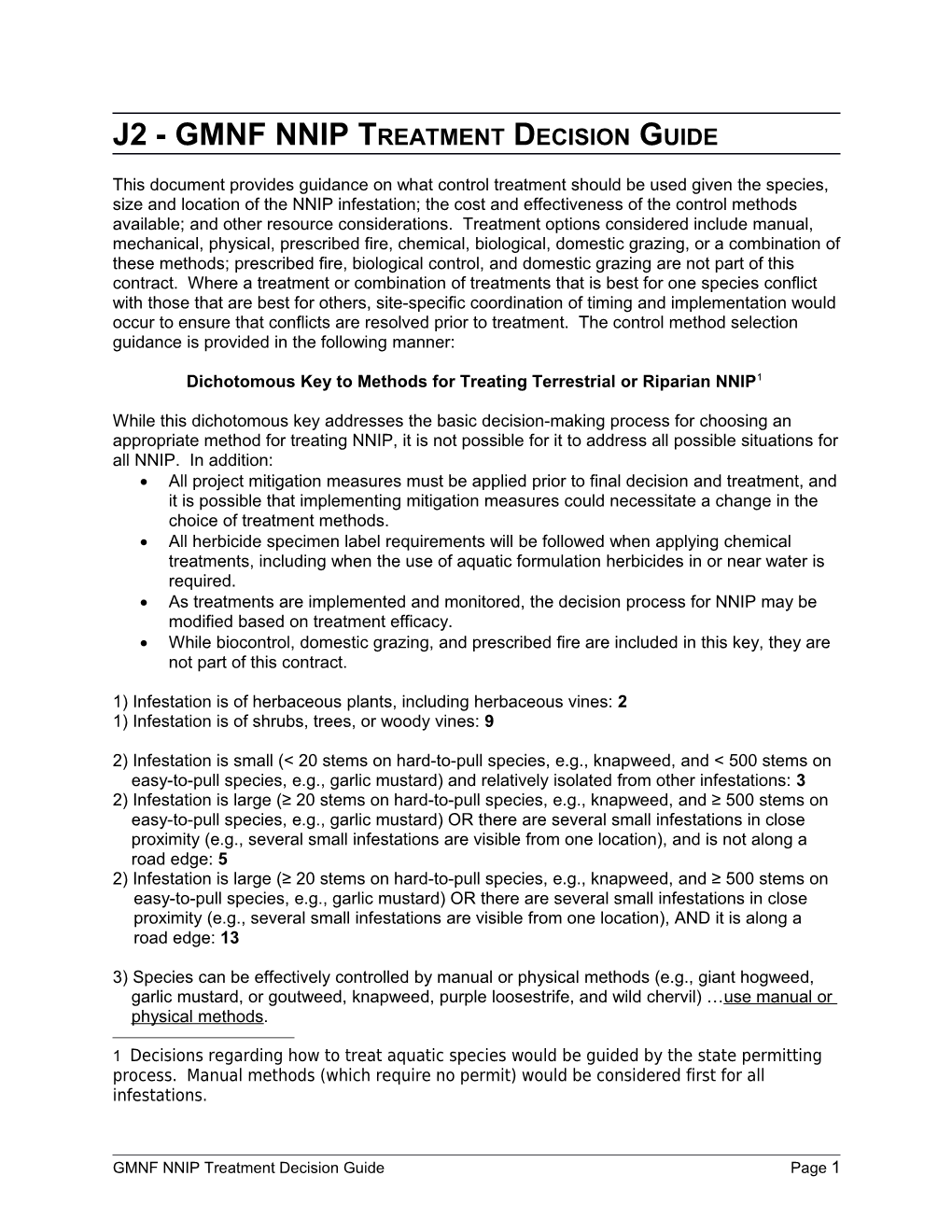 J2 - GMNF NNIP Treatment Decision Guide