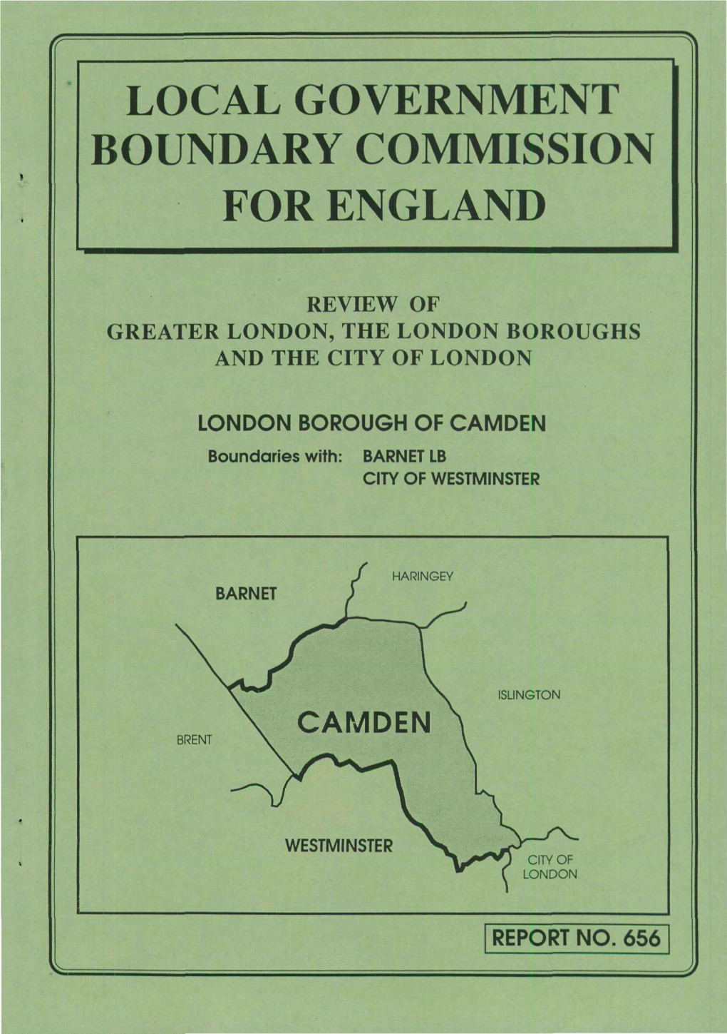 BARNET LB and CITY of WESTMINSTER